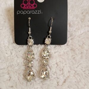 Raise Your Glass to Glamorous earrings. NWT